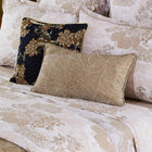 Sierkussen Séquoia in linnen en zijde van Yves Delorme