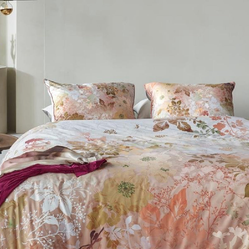 Gebloemd dekbedovertrek Silueta Multi van Kardol