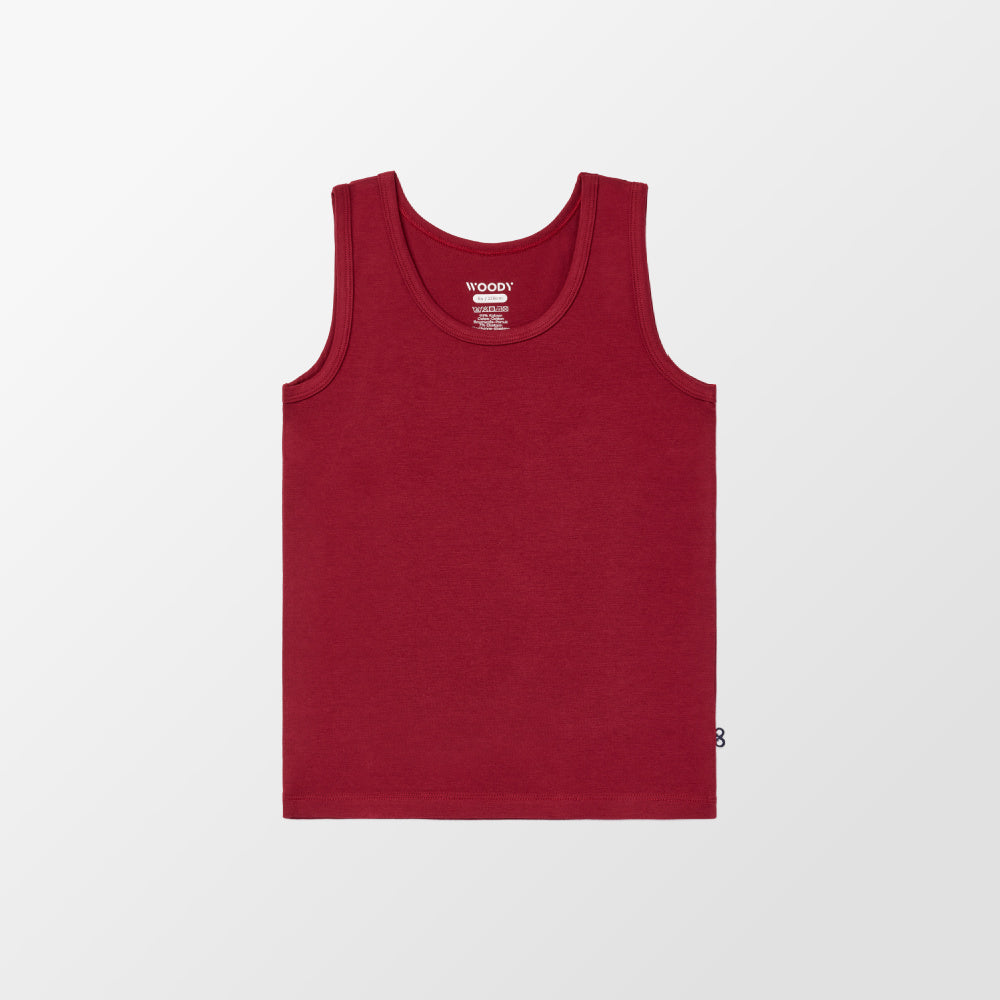 Woody, Singlet - Effen en Gestreept maat 3Y