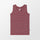 Singlet van Woody bordeaux met strepen