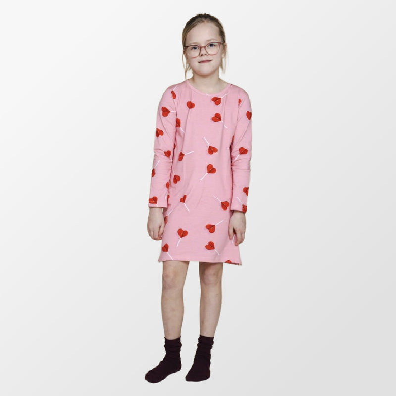 Slaapkleed met hartjeslollies van Snurk