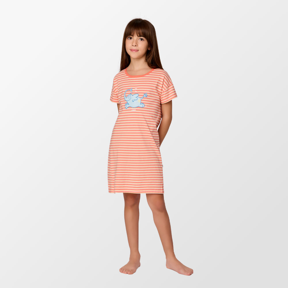 Woody's striped sleep shirt