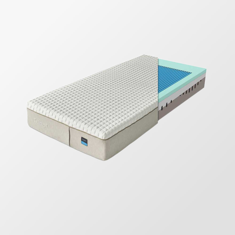 Matras Sogno met ergonomische ondersteunende schuimen
