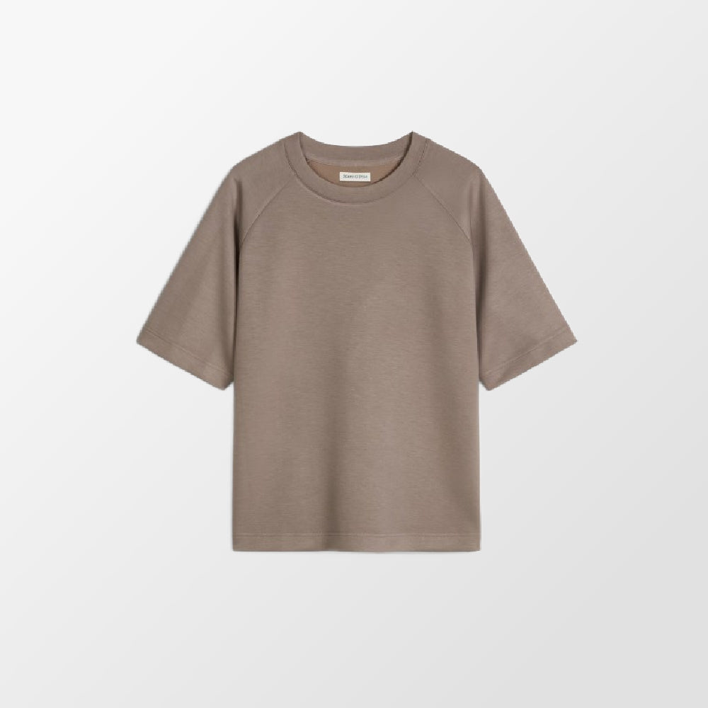 T-shirt met zijsplitjes van Marc O'Polo