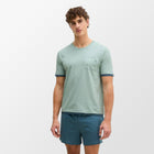 Groen T-shirt van Marc O'Polo in een lichte jerseystof