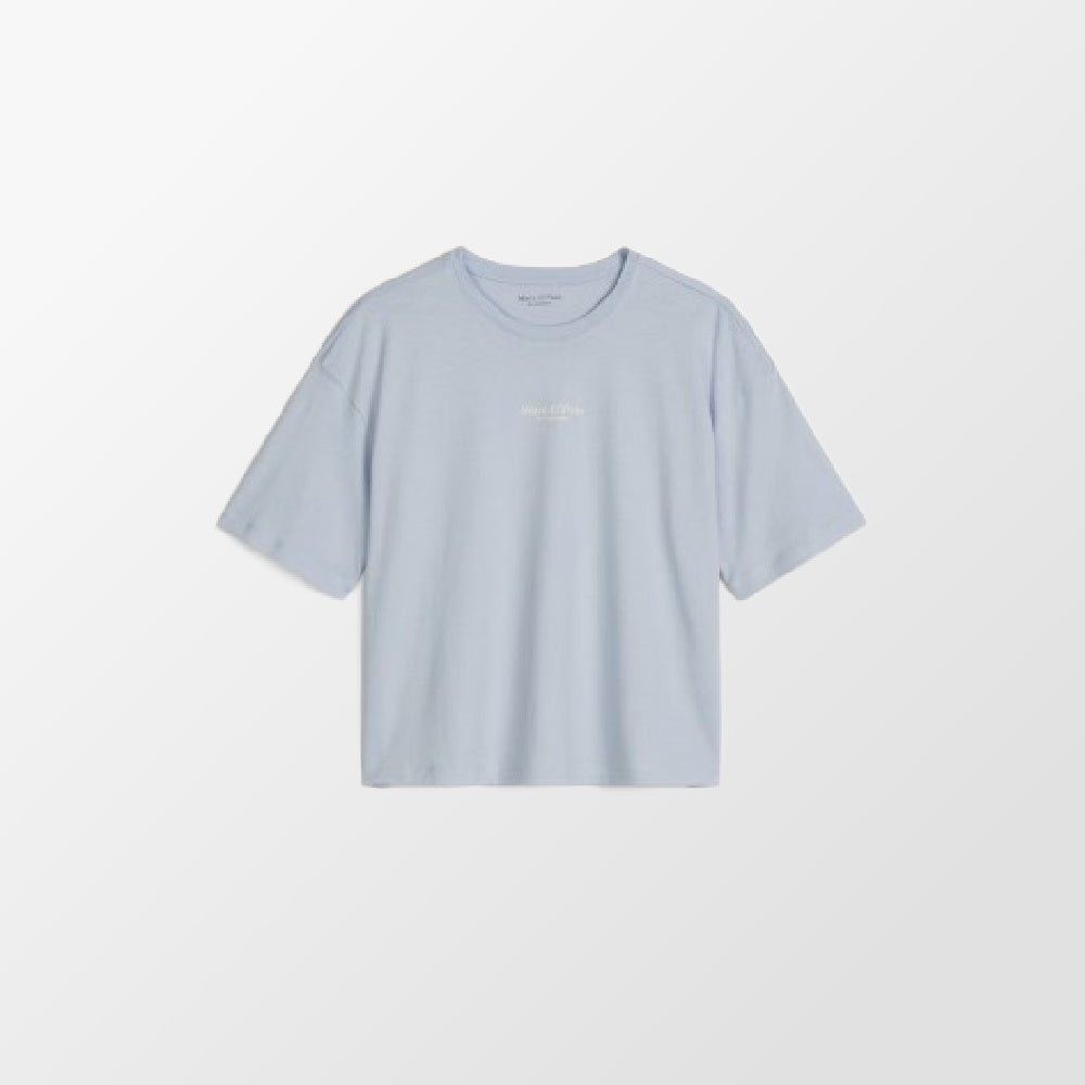 T-shirt met subtiel logo van Marc O'Polo