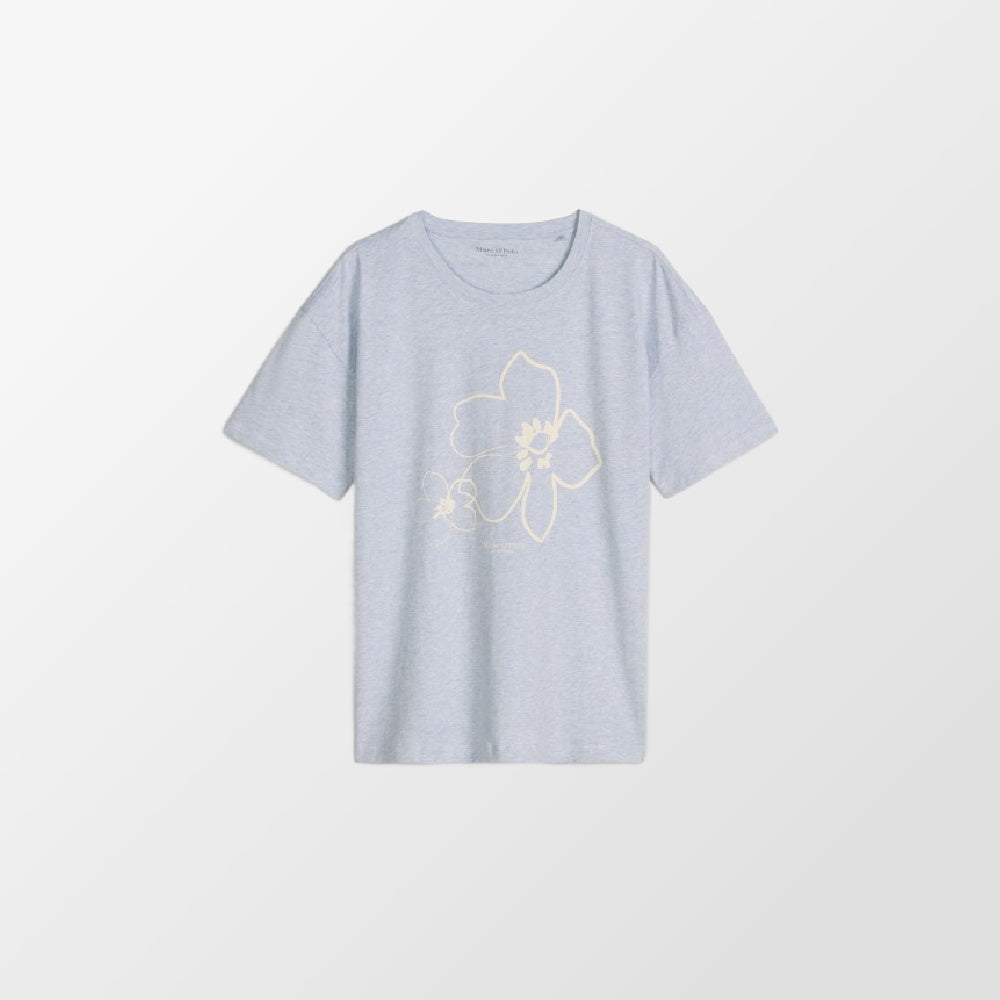 T-shirt met bloemenprint van Marc O'Polo