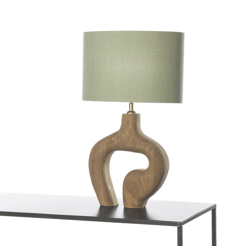 Tafellamp Salerno Small met zachtgroene kap