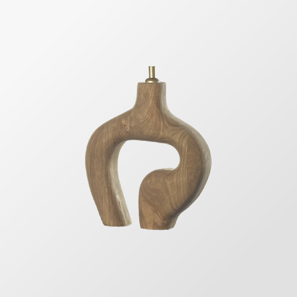 Tafellamp Salerno Small met houten voet