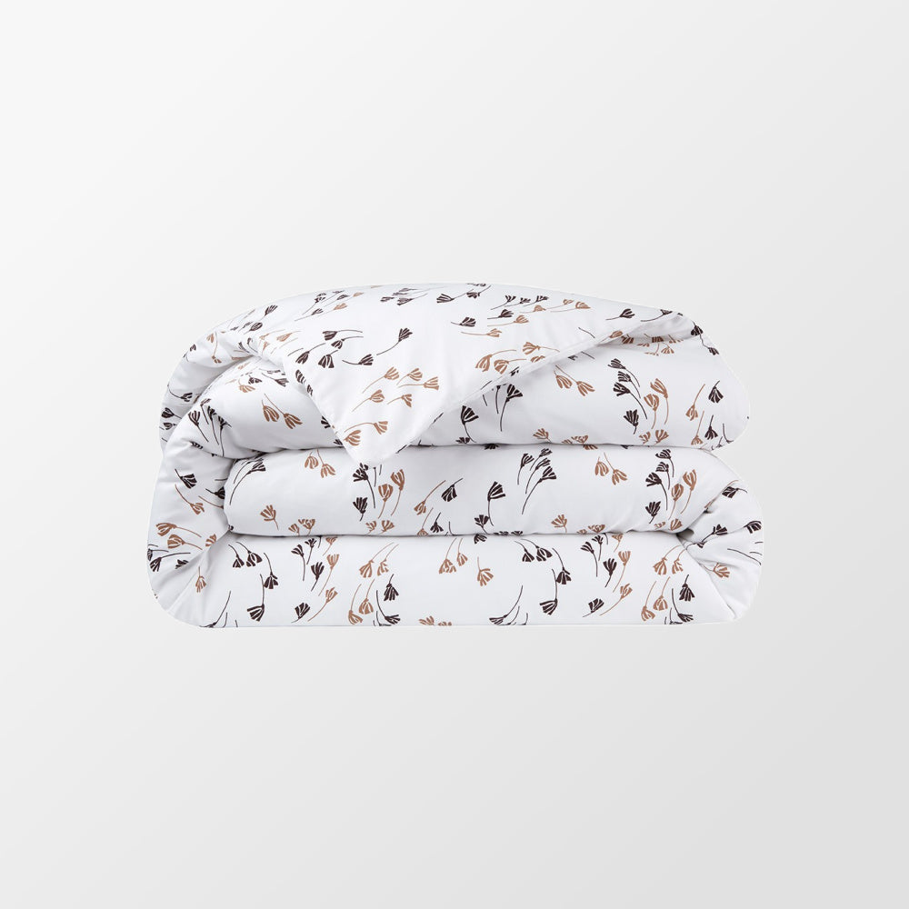 Dekbedovertrek Valerian met fijne bloemen van Hugo Boss