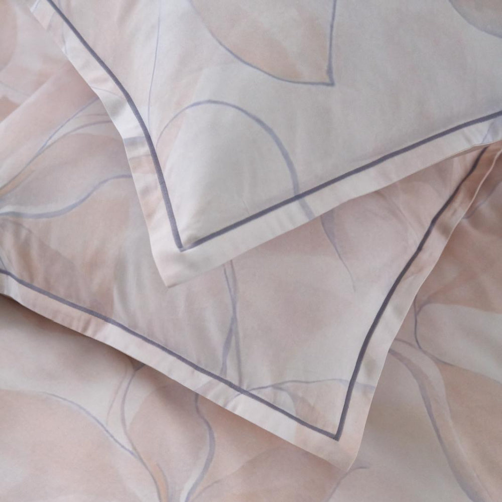 Dekbedovertrek Vallerie Offwhite met sateencord kussensloop