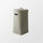 Luxe leren wasmand Lotus Taupe van Aquanova