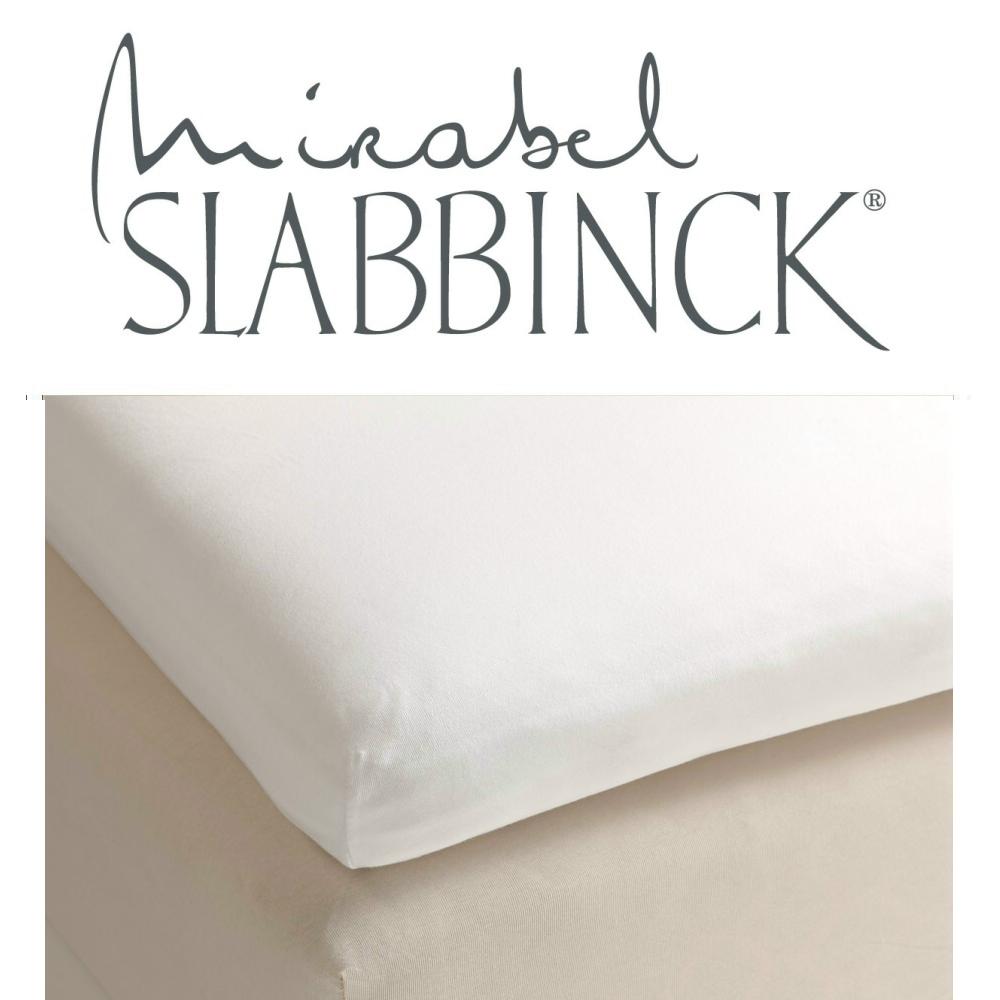 Mirabel Slabbinck-fitted sheet for mattress topper Belladonna satin TC600