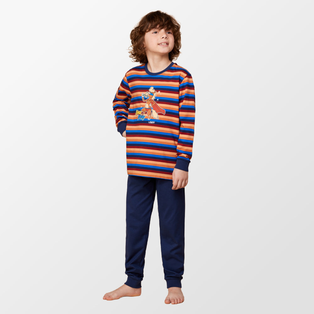 Pyjama van Woody met ponyprint