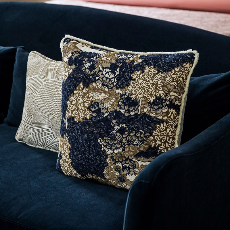 Sierkussen Paysages met plantendecor van Yves Delorme