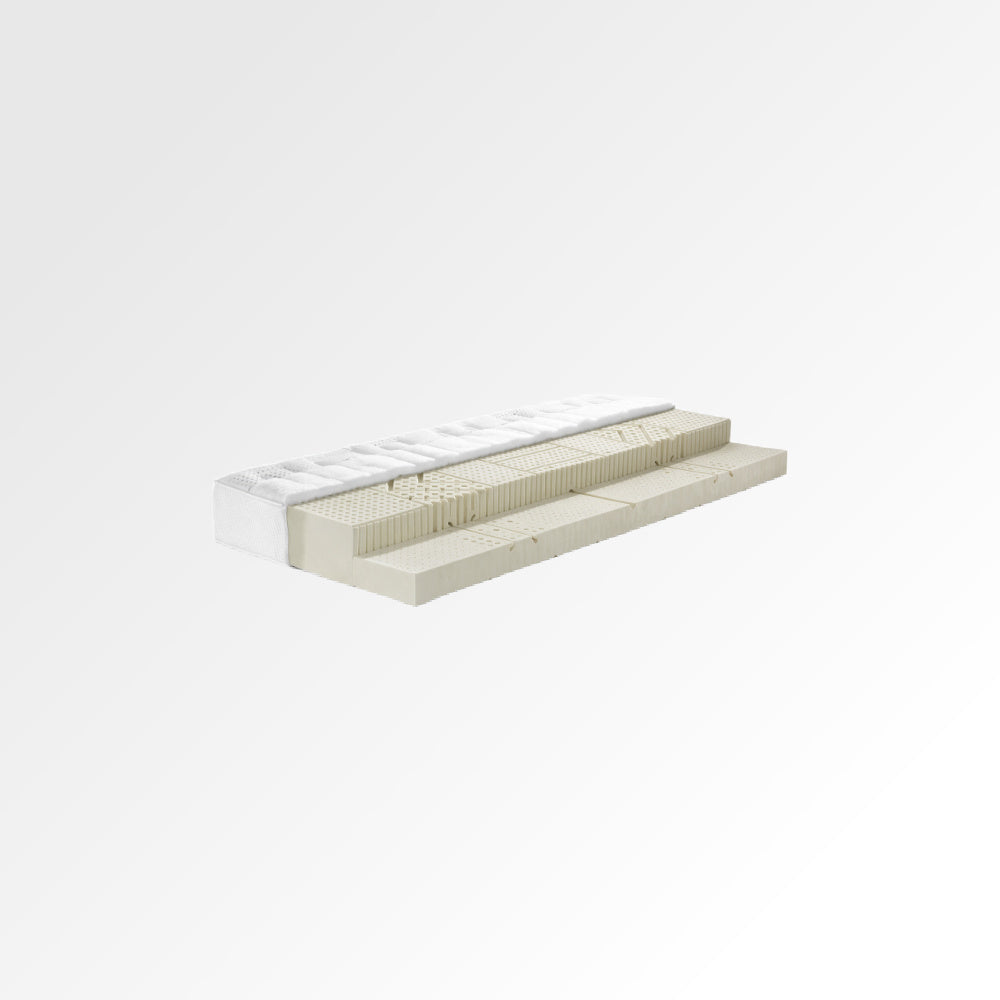 Detail van matras natuurlatex versa 22 van Swissflex