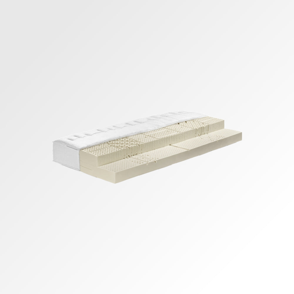 Detail van matras natuurlatex versa 24 van Swissflex