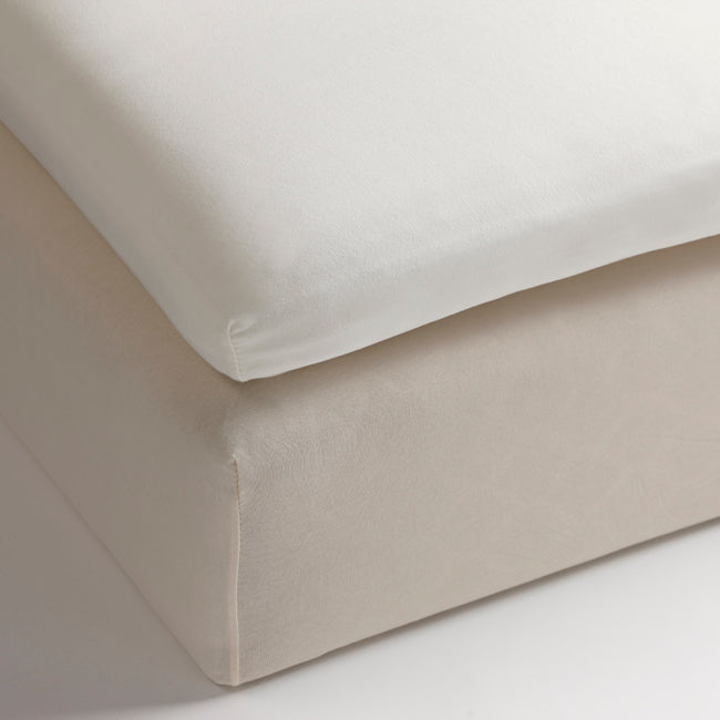 topper hoeslaken in perkaal, Lysdrap - drap-housse pour surmatelas en percale de coton, Lysdrap - fitted sheet for mattress topper in cotton percale, Lysdrap