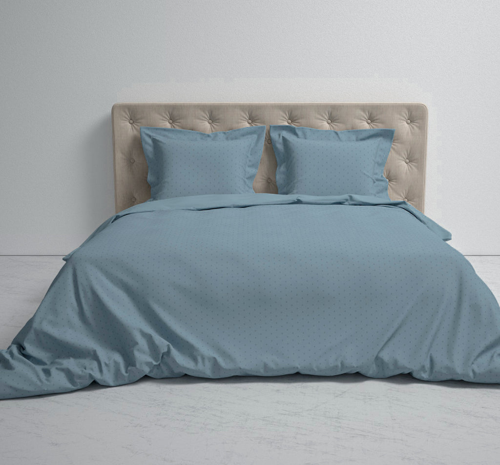 Hecket&Lane-duvet cover Punto Colonial Blue